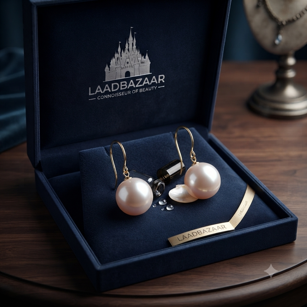The Luminous Teardrop Pearl Earrings